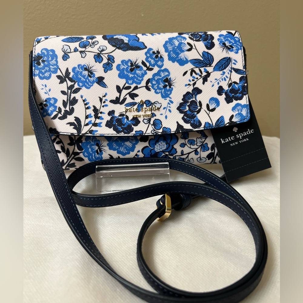 Kate Spade Blue Crossbody Bag NWT - Picture 3 of 11